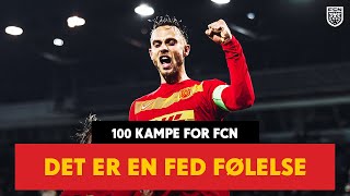 Ingvartsen runder 100 kampe for FCN 💪❤️💛 [upl. by Eima]