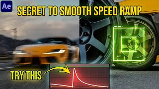 My Secret To Smooth Speed Ramp Transitions in After Effects [upl. by Marja]