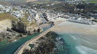 PORTREATH Cornwall from above [upl. by Poock]