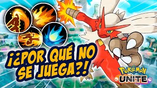 ¡BLAZIKEN ES BUENÍSIMO ¡POR FIN SE JUEGA🐥🔥  POKEMON UNITE T19  GUÍA MASTER [upl. by Aitnic665]