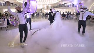 AWESOME afghan WEDDING ENTRANCE with lebanese drummers FORSEN DABKE [upl. by Breen]