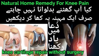 Knee Pain Treatment  knee pain relief  knee cartilage repair without surgery  ghutno ka dard [upl. by Adnuhsed219]