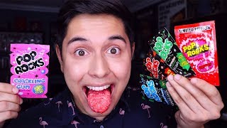 ASMR  Eating POP Rocks Cracking amp Popping Tingles [upl. by Hiett483]