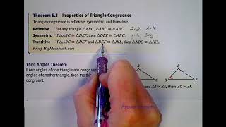 Section 52 Congruent Polygons [upl. by Reffotsirhc]