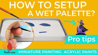 How to setup a wet palette [upl. by Petrick]