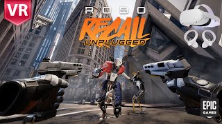 Oculus Quest 2  Robo Recall Unplugged VR Gameplay  No Commentary [upl. by Kizzie574]