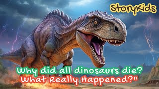 All About Dinosaurs  Why did all Dinosaurs die  Educational video for kids [upl. by Korney]