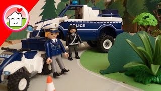 Playmobil Polizei Film Kommissar Overbeck  Die Kühe sind los  Familie Hauser [upl. by Crescentia508]