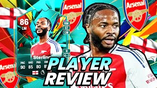 86 TOTAL RUSH STERLING SBC PLAYER REVIEW FC 25 ULTIMATE TEAM [upl. by Desirea]