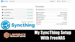 How I am using SyncThing FreeNAS amp ZFS Snapshots to keep 140GiB in Sync [upl. by Yekram]