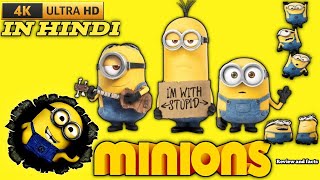 Minions Full ComedyFamily Animated Movie In Hindi 2024 New Disney Animated Movie Review And Facts [upl. by Dulsea]