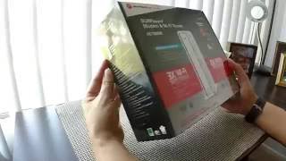 ARRIS Surfboard Modem WIFI Router Unboxing [upl. by Alikahs]