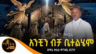 🔴 አዲስ ዝማሬ quotአንቺን ብቻ ቤተልሄምquot ዘማሪ ቀሲስ ምንዳዬ ብርሃኑ Official Video [upl. by Chimene427]