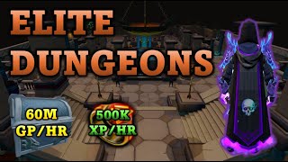 Training Dungeoneering With Elite Dungeons in RuneScape 3 [upl. by Hallvard378]