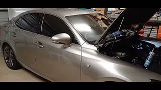 Lexus IS350 FSport 8 Spd harsh shifting fix [upl. by Bobbi600]