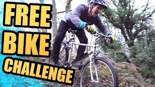 THE FREE BIKE CHALLENGE 1 IN THE WOODS [upl. by Emelina864]