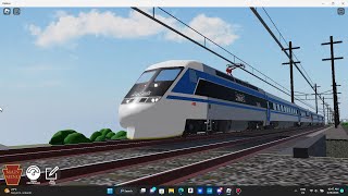 Roblox NEC Amtrak X2000 [upl. by Wash185]