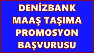 Denizbank Emekli Promosyon Sorgulama  Yenileme  Başvuru  Emekli Maaşı Taşıma 2023 Şubeye Gitmeden [upl. by Zeus]