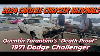 2024 Carlisle Chrysler Nationals Death Proof 71 Challenger Movie Car chryslernationals deathproof [upl. by Cod977]