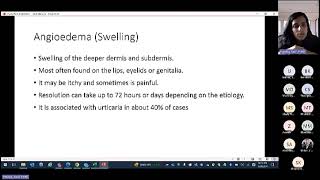 Orientation Series Urticaria and Angioedema Pandya and Portnoy [upl. by Enasus]