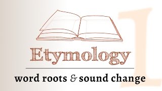 Etymology  sound change roots amp derivation Etymology 1 of 2 [upl. by Ynohtnaluap]