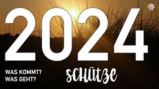 SCHÜTZE 2024  WAS KOMMT WAS GEHT♐️ JAHRESLEGUNG TAROTLEGUNG KARTENLEGUNG [upl. by Homerus]