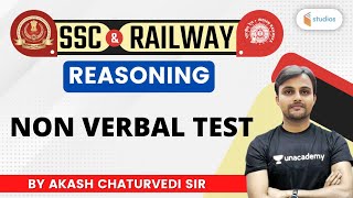 1130 AM  SSC amp Railway  Reasoning By Akash Chaturvedi  Non Verbal Test [upl. by Sherlocke]