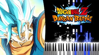 LR AGL Vegito Blue Active Skill OST  DBZ Dokkan Battle  Piano Tutorial [upl. by Drooff]