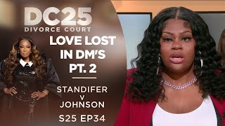 Love Lost In DMs Pt 2 Diamond Standifer v Malik Johnson [upl. by Zipah]