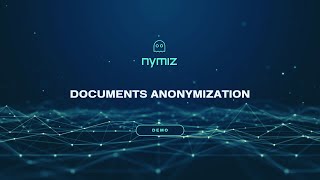 DOCUMENTS ANONYMIZATION DEMO [upl. by Gennaro512]