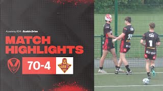 Highlights Saints vs Huddersfield  Academy RD 4 [upl. by Ellebasi385]