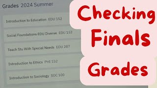 Checking Final Grades at UMPI and Start Summer Session 2 [upl. by Annaira]