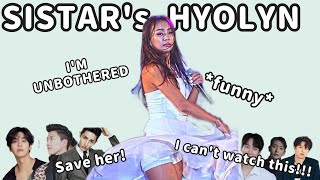 KCELEBS react to SISTARS HYOLYN [upl. by Maclay]