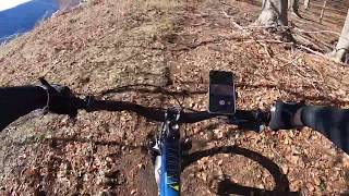 MTB Rockrider AM 100 HT front first ride  Valhalla tour [upl. by Nylecaj]