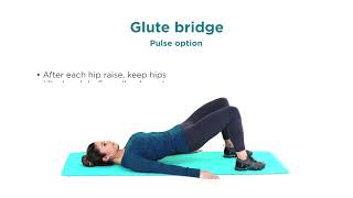 Glute bridge [upl. by Lupee]