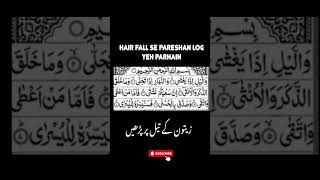 Hairfall se pareshan nahon yeh parhain quotes motivation dua shorts youtubeshorts [upl. by Danell]