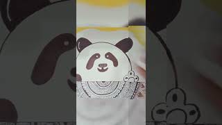 Cute Panda Mandala Art 🐼🎨 [upl. by Everest191]