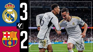 Real Madrid 32 FC Barcelona  HIGHLIGHTS  LaLiga 202324 [upl. by Lirrehs]