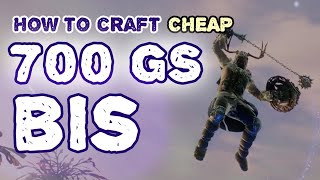 New World Crafting CHEAP 700 GS BiS Items [upl. by Nylhsa]