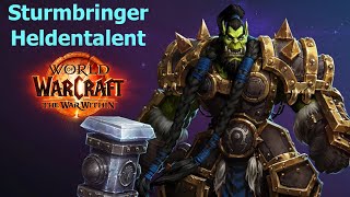 Sturmbringer Schamane Heldentalente  WoW The War Within Talent Vorschau  Elementar Schamane [upl. by Deyas]