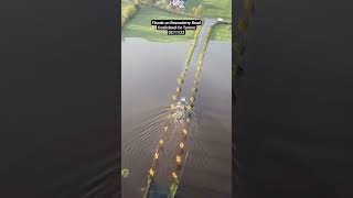 Reenaderry Road coalisland flooding floods shorts shortsvideo dji mavic 2023 2023shorts [upl. by Bbor]