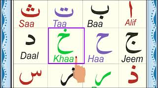 How to Learn Noorani Qaida  Alif Ba Ta  Norani Qaida Lesson 1  Arabic Alphabets [upl. by Ramedlav]