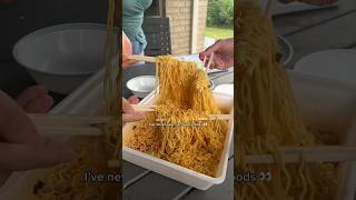 Trying the viral mukbang Jumbo Doshirak Ramen noodles from Korea 🍜 ramen instantramen mukbang [upl. by Trumann]