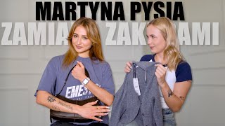 ZAMIANA ZAKUPAMI z influencerkami😱 Martynapysia i dwa odmienne style [upl. by Ariamo982]