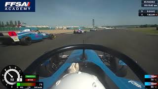 Onboard  Formel 4  Magny Cours 2022 [upl. by Kcirtemed981]