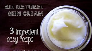 homemade lotion 3 ingredient non greasy recipe [upl. by Ignacio]