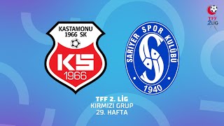 TFF 2 Lig  GMG Kastamonuspor  Sarıyer [upl. by Htevi]