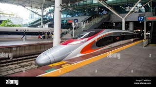 港鐵 MTR 高速鐵路 香港西九龍去深圳北 CRH380A [upl. by Haldane]