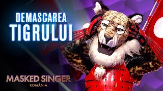 Masked Singer România A căzut ultima mască a serii Ce vedetă se afla în spatele măștii Tigrului [upl. by Chelton474]