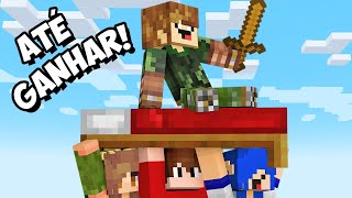 Minecraft BEDWARS até GANHAR [upl. by Lizzie]